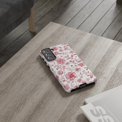 Pink Floral Wildflower Phone Case