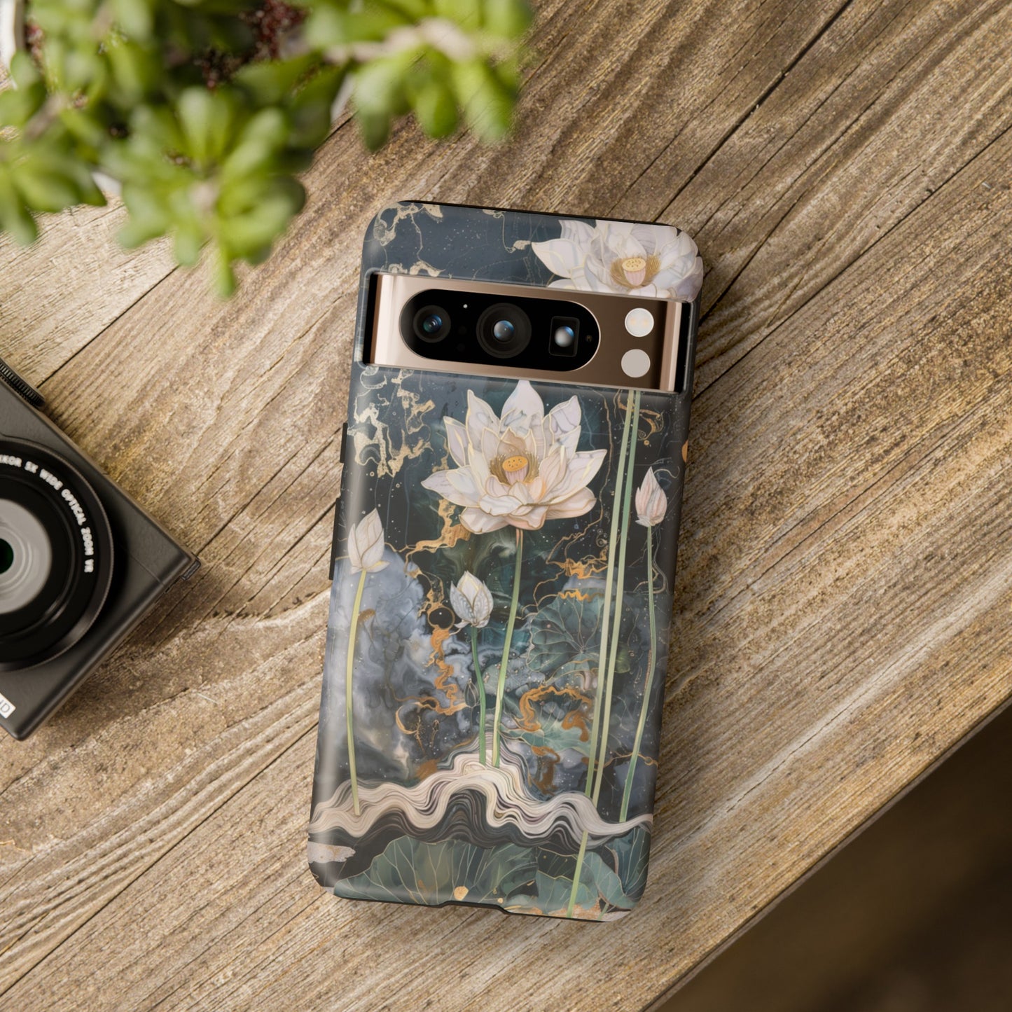 Lotus Floral Zen Art Phone Case