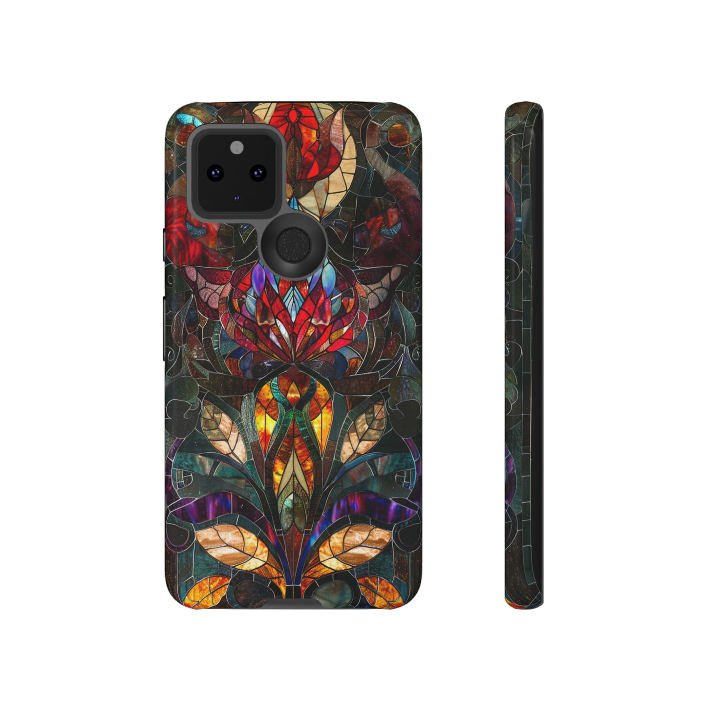 Art Deco Stained Glass floral Phone Case