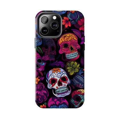 Sugar Skull iPhone Case | Day of the Dead Inspired Design for Halloween