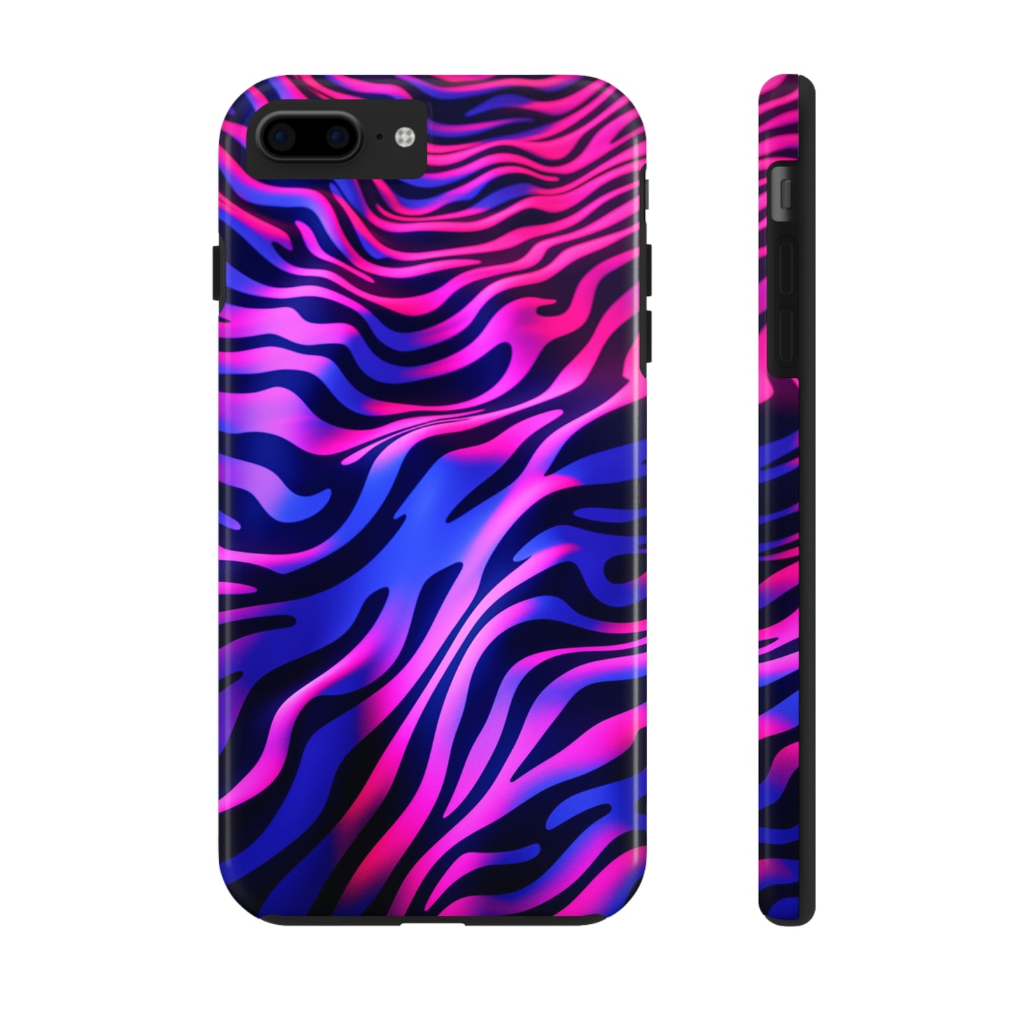 Wild Illusion: Trippy Tiger Stripes Mystique | Dynamic iPhone Case