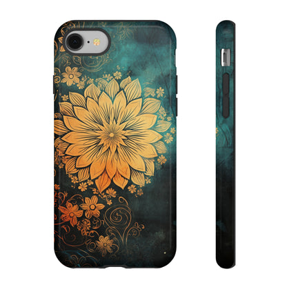 Unique Boho Indian batik-inspired case for iPhone 14 Pro Max