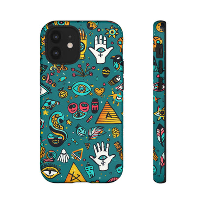 UFOs and Ancient Egypt Talisman Collage Phone Case