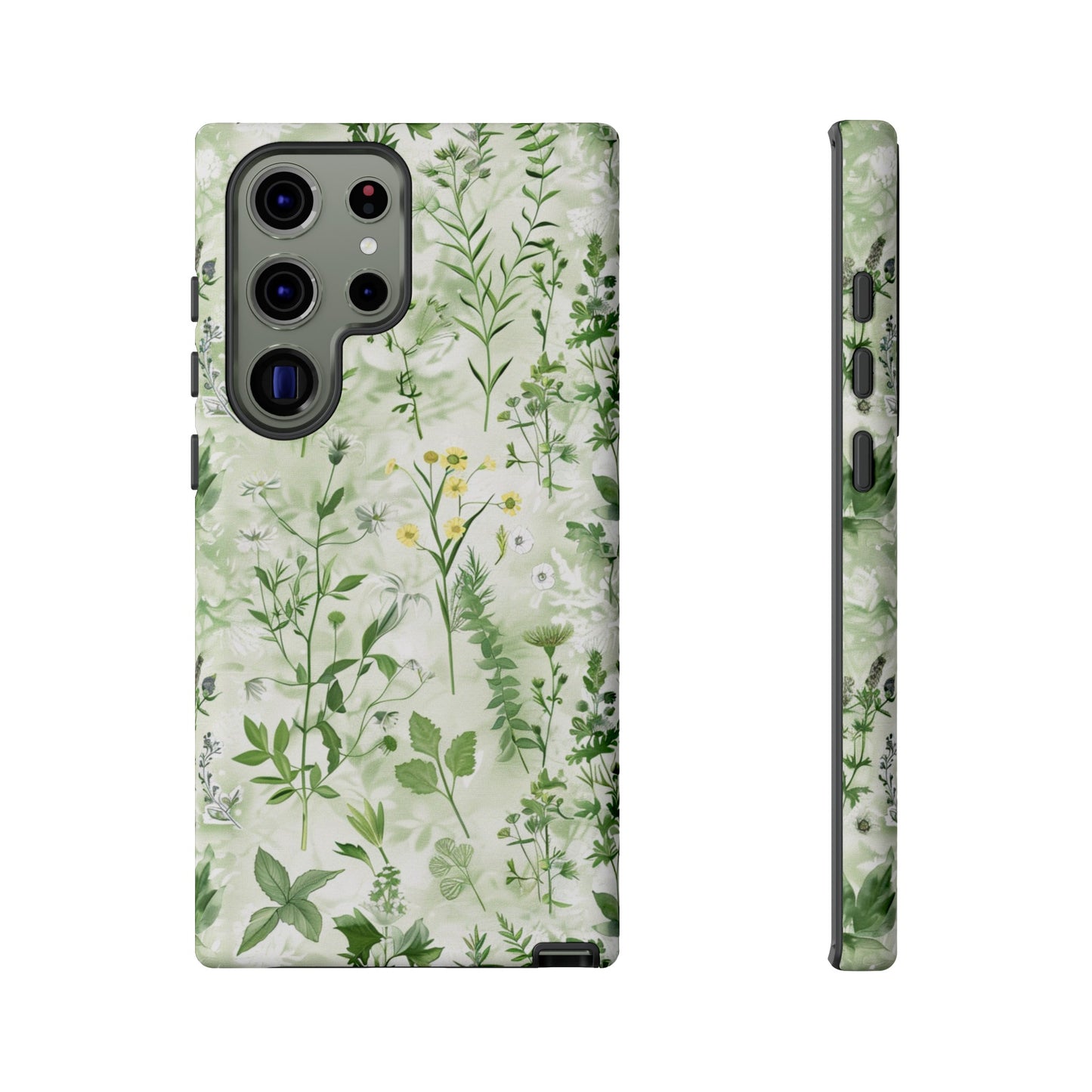 Floral Sage Green Wildflower Phone Case