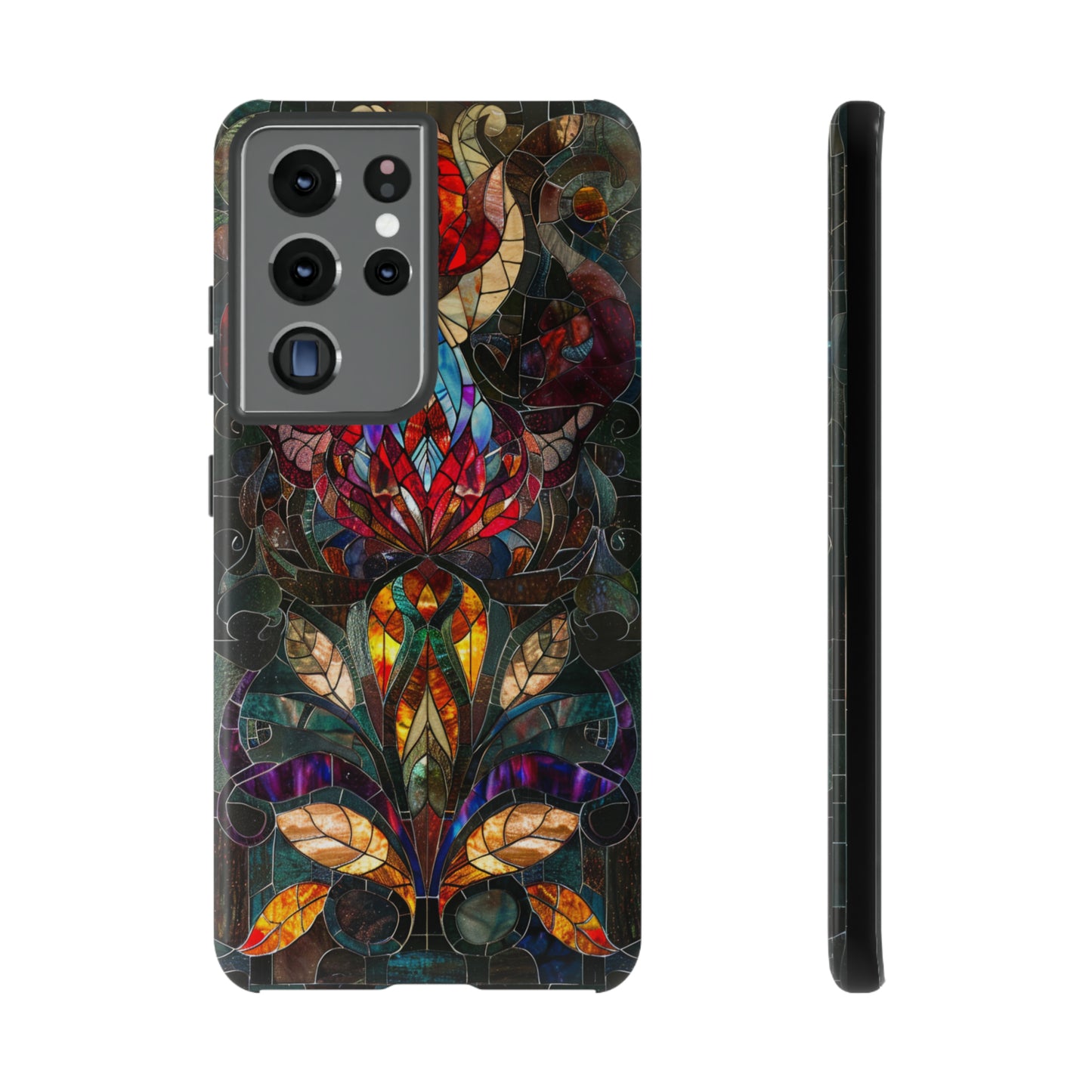 Art Deco Stained Glass floral Phone Case