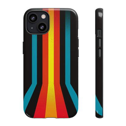 Retro Lines 1980s Flashback Phone Case