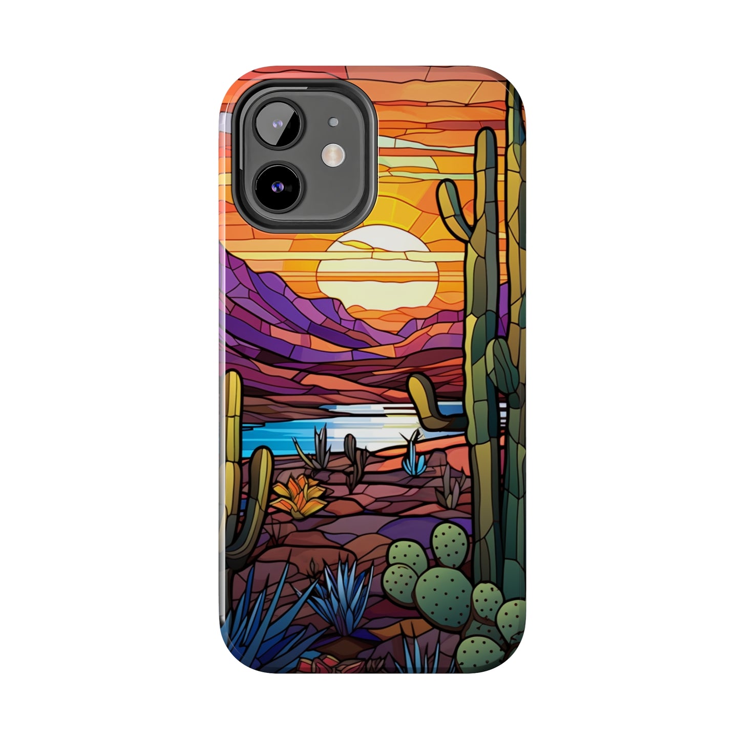 Cactus Desert Sunset