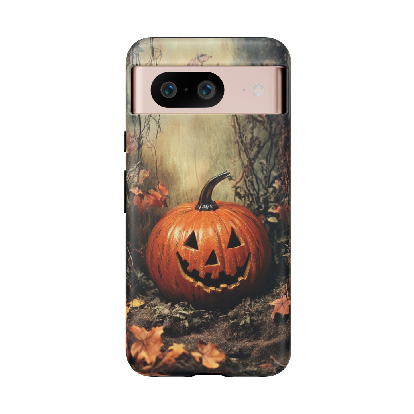 Vintage Style Halloween Jack-o'-Lantern Phone Cover