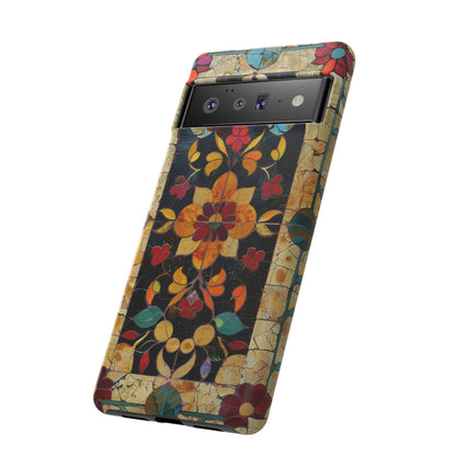 Azulejo Porcelain Vintage Tile Mediterranean Design Phone Case