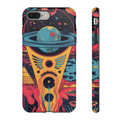 Cosmic Journey Space and Time Phone Case