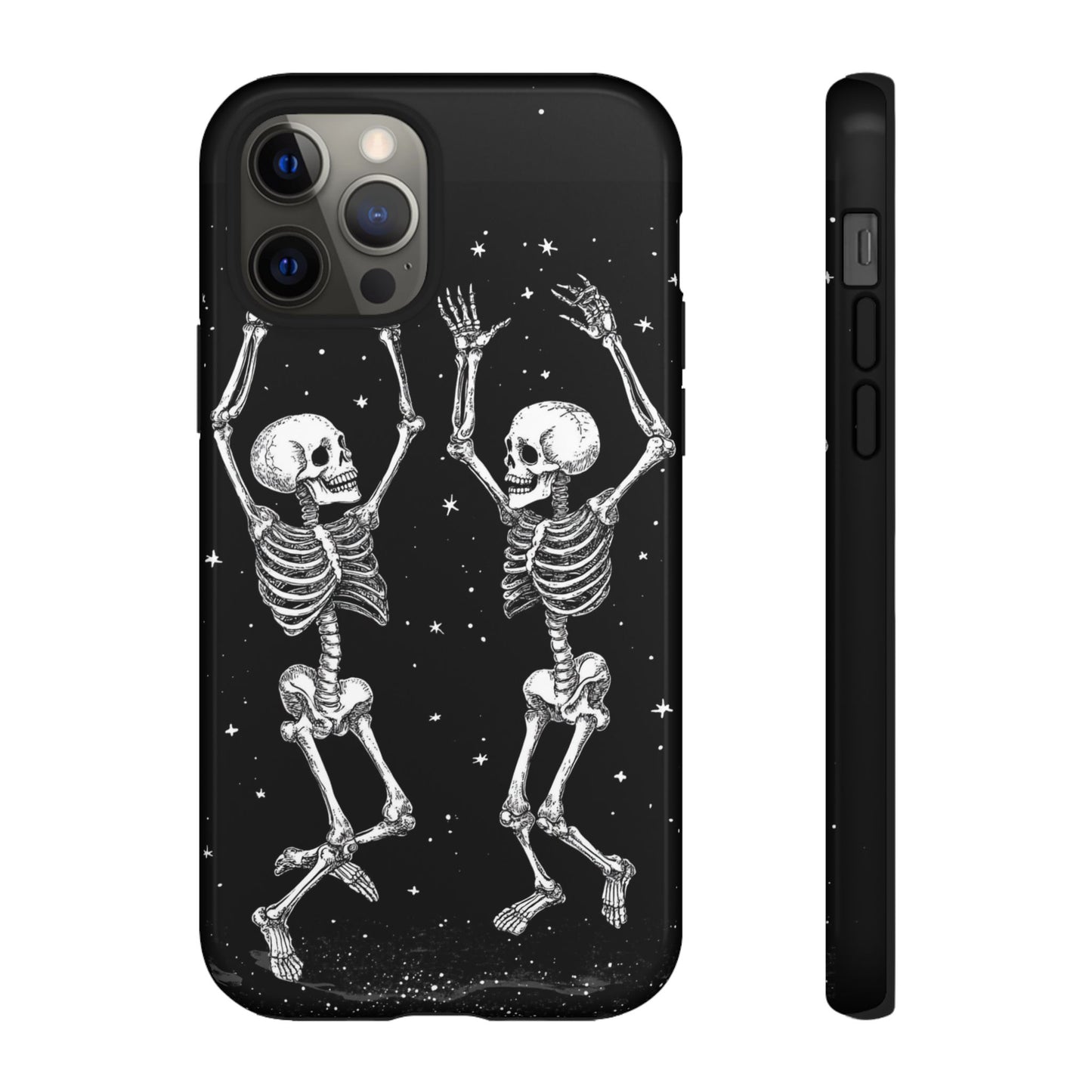 Halloween Dancing Skeletons iPhone Case