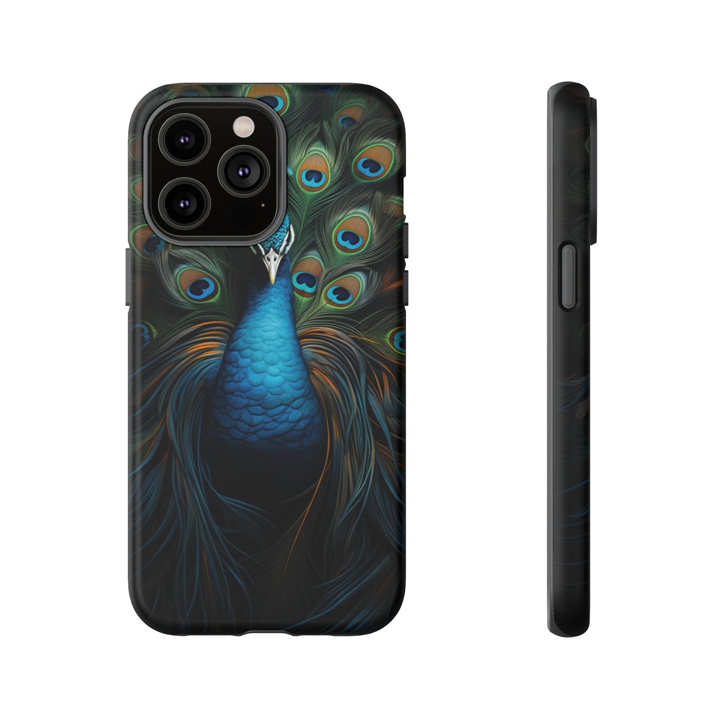 Peacock Feathers iPhone Case - A Timeless Symbol of Elegance for Google Pixel, iPhone, and Samsung Cases