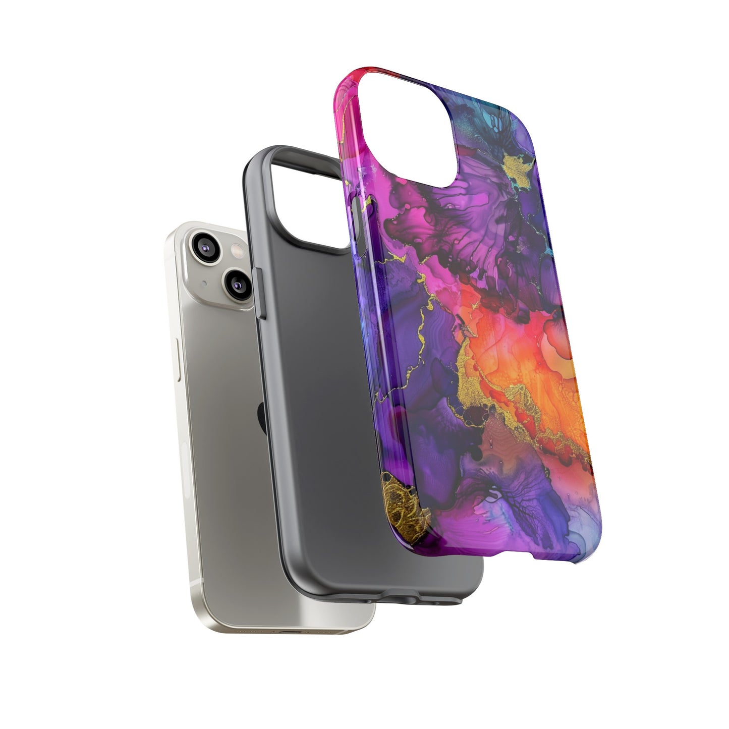 Floral Color Explosion iPhone 12 Case