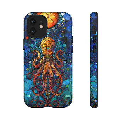 Octopus Stained Glass Undersea Magic Phone Case