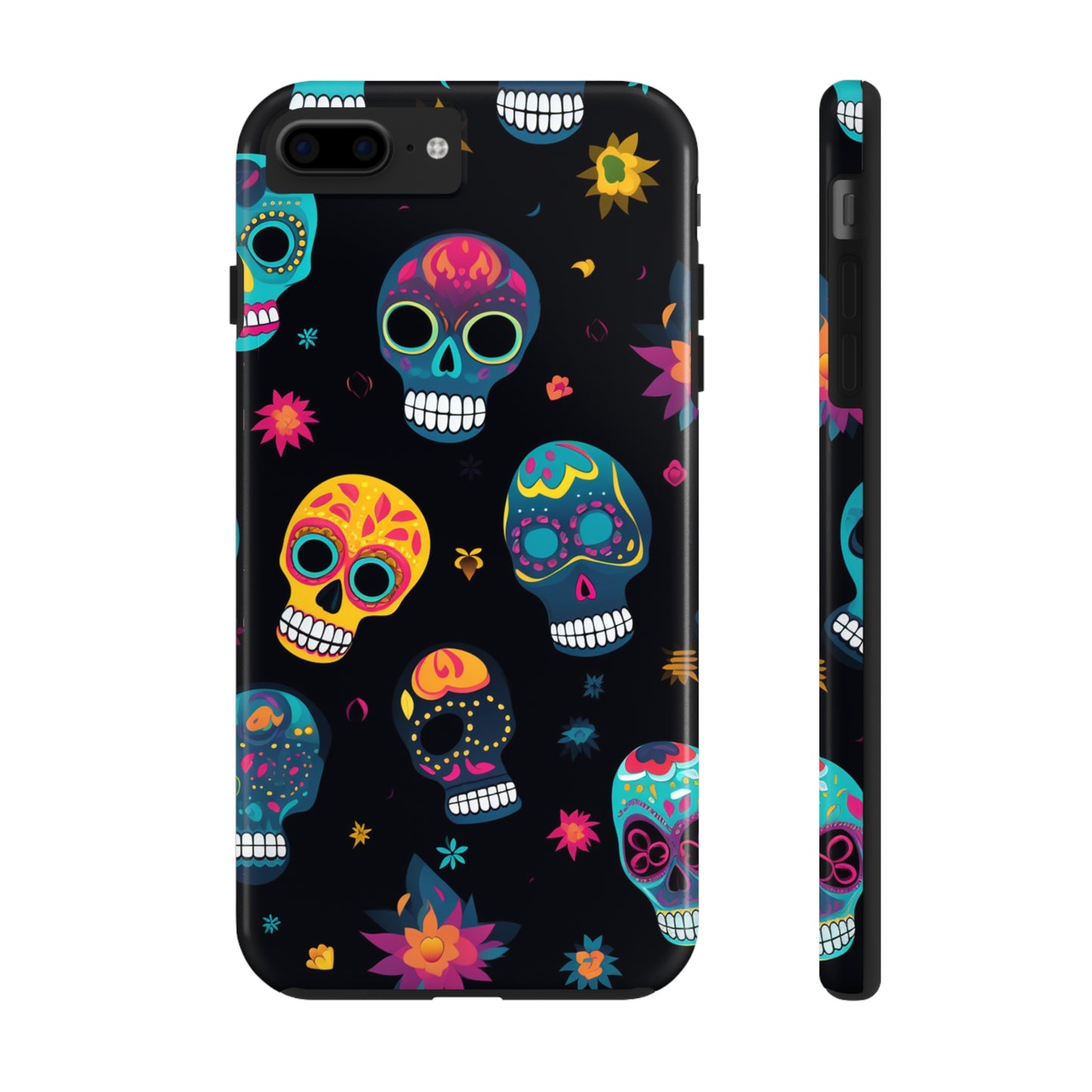 Sugar Skull iPhone Case | Day of the Dead Elegance for Apple iPhone Models