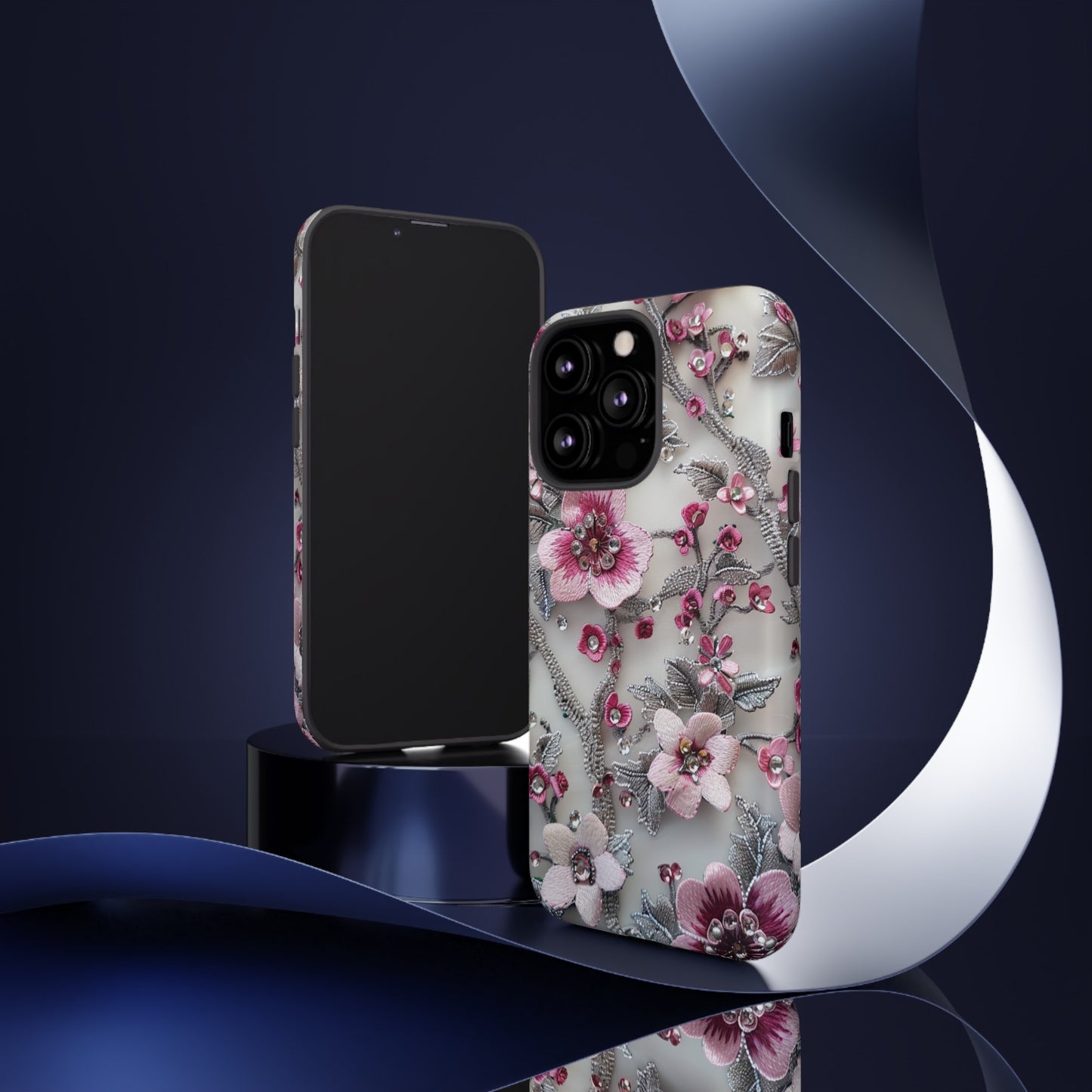 Coquette Aesthetic Floral Art iPhone 12 Case