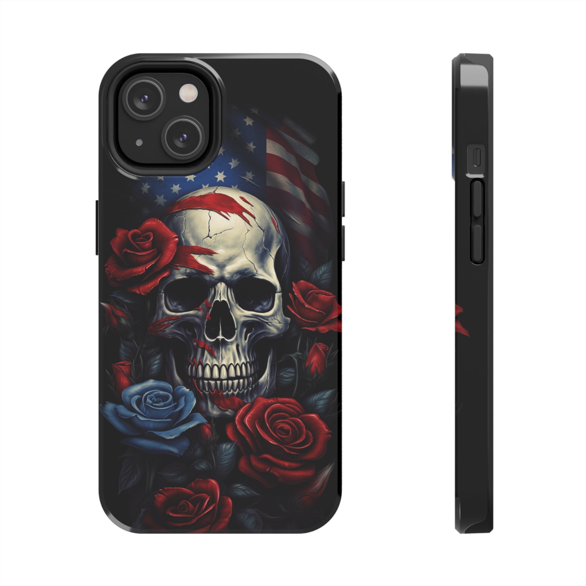 Protective iPhone case showcasing American pride