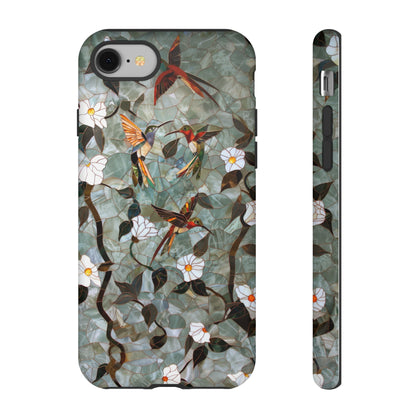 Stained glass nature design phone case for Samsung Galaxy S24