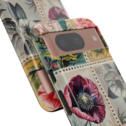 Vintage Floral Stamps Phone Case