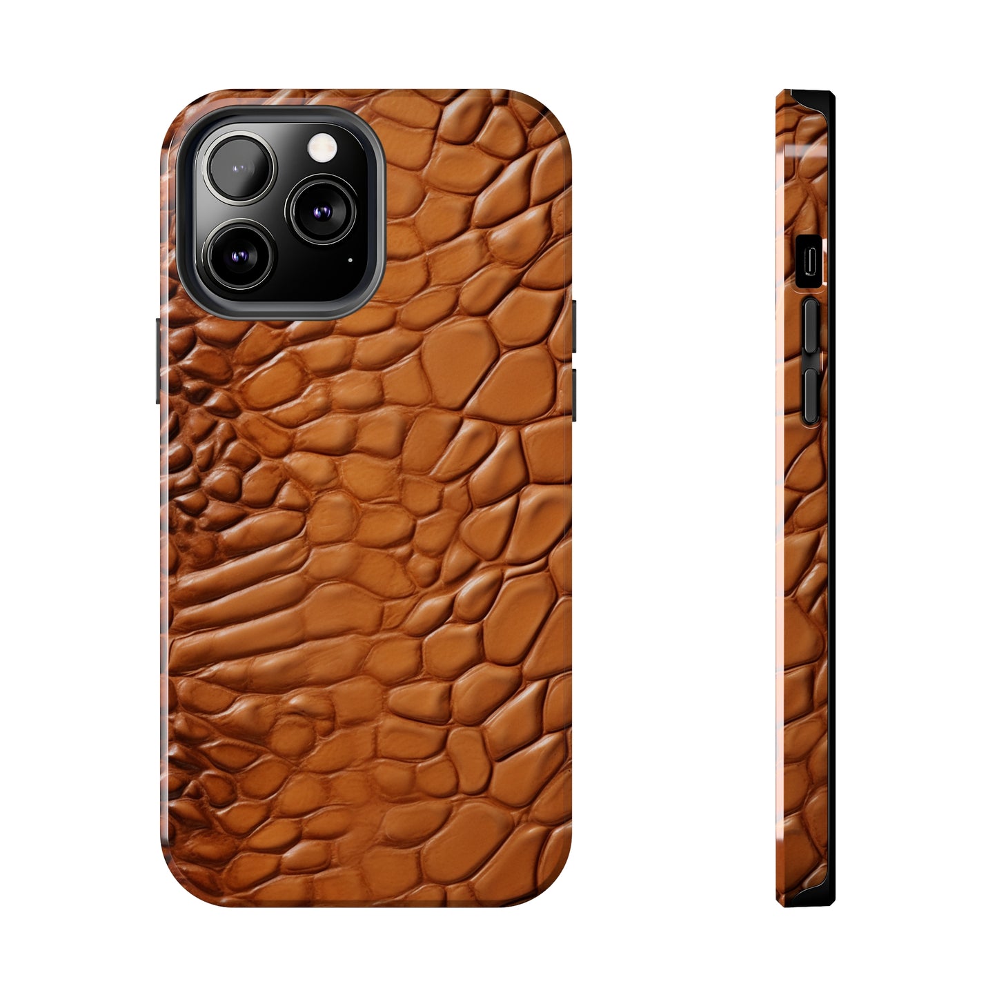 Faux Alligator Skin Textured look and style iPhone Case