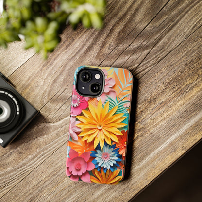 iPhone 12 Pro Max Artistry: Paper Floral Design – Crafted Elegance for iPhone 13 Pro and iPhone XR Enthusiasts