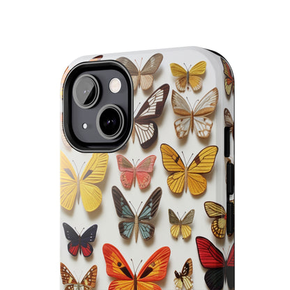 Elegant Embroidery: Delicate Butterfly iPhone Case – Crafted with Precision