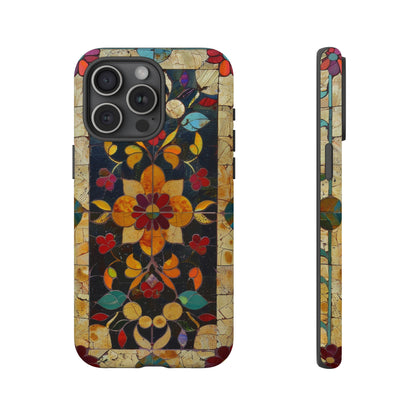 Azulejo Porcelain Vintage Tile Mediterranean Design Phone Case