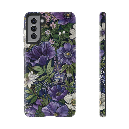 Floral Sage Purple Wildflower Phone Case