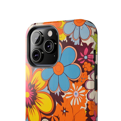 Trippy Hippie Psychedelic Floral Fusion