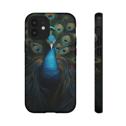 Peacock Feathers iPhone Case - A Timeless Symbol of Elegance for Google Pixel, iPhone, and Samsung Cases