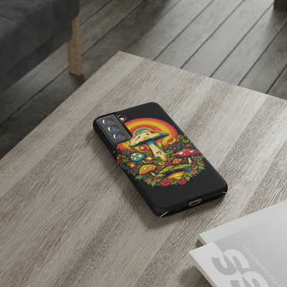 Psychedelic Art Mushroom Phone Case