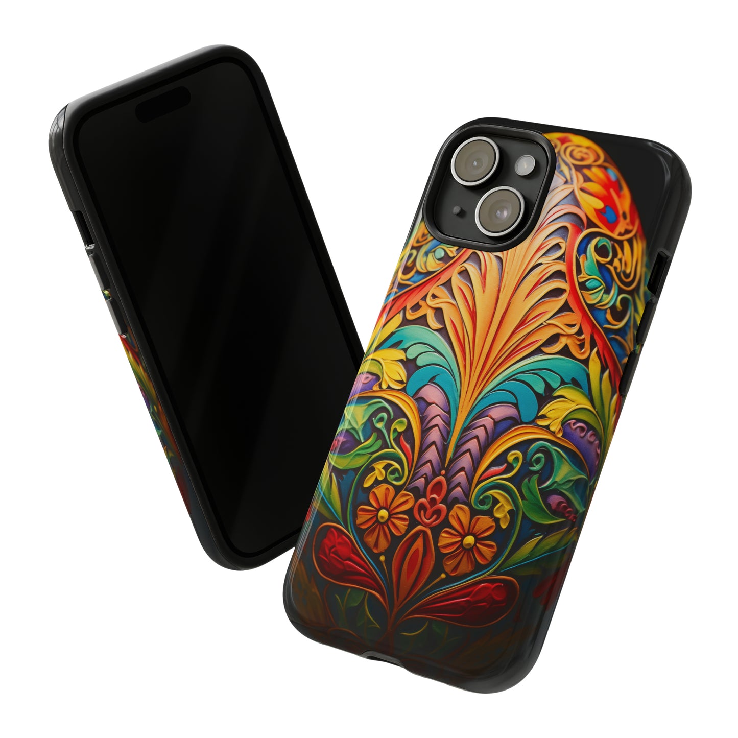 Traditional Ukrainian Folk Art Cover for iPhone 14 Pro Max