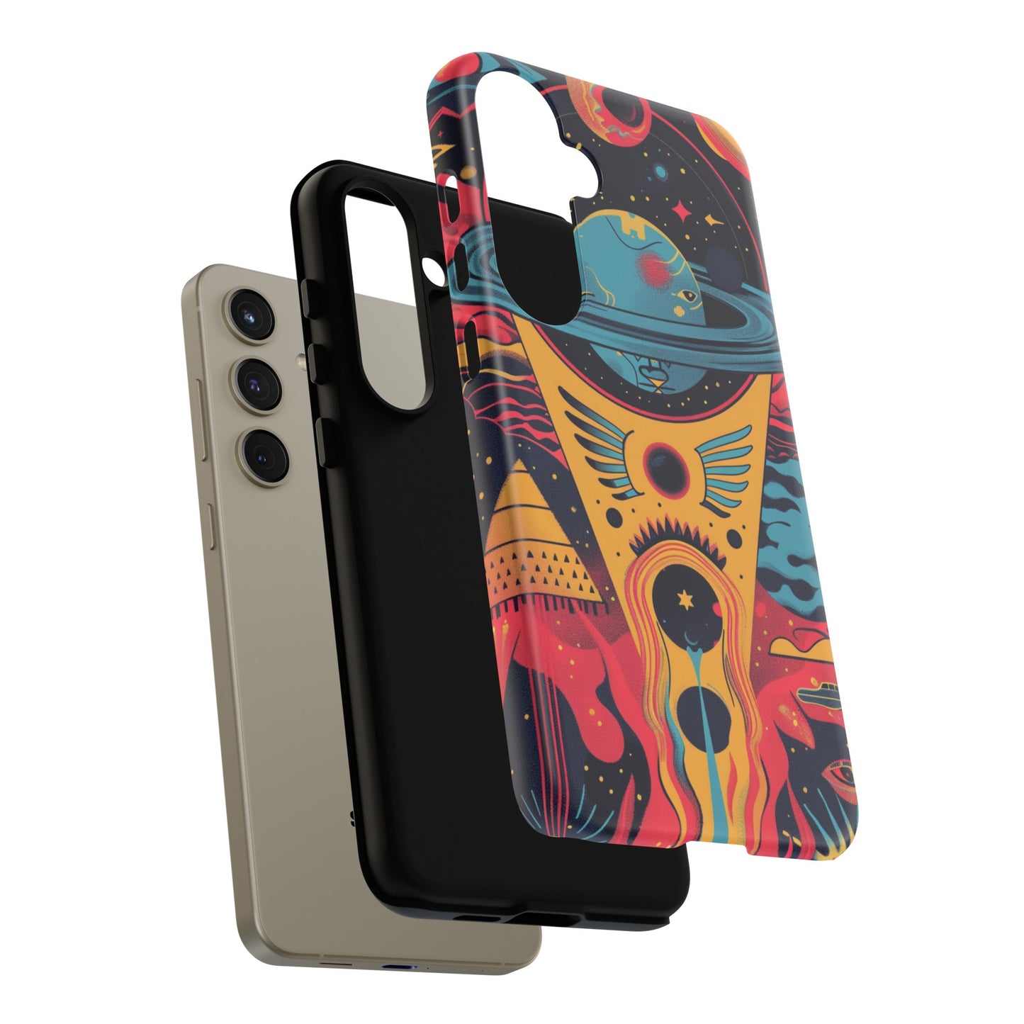 Cosmic Journey Space and Time Phone Case