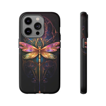 Art Nouveau Dragonfly - A Timeless Symbol of Elegance for Google Pixel, iPhone, and Samsung Cases