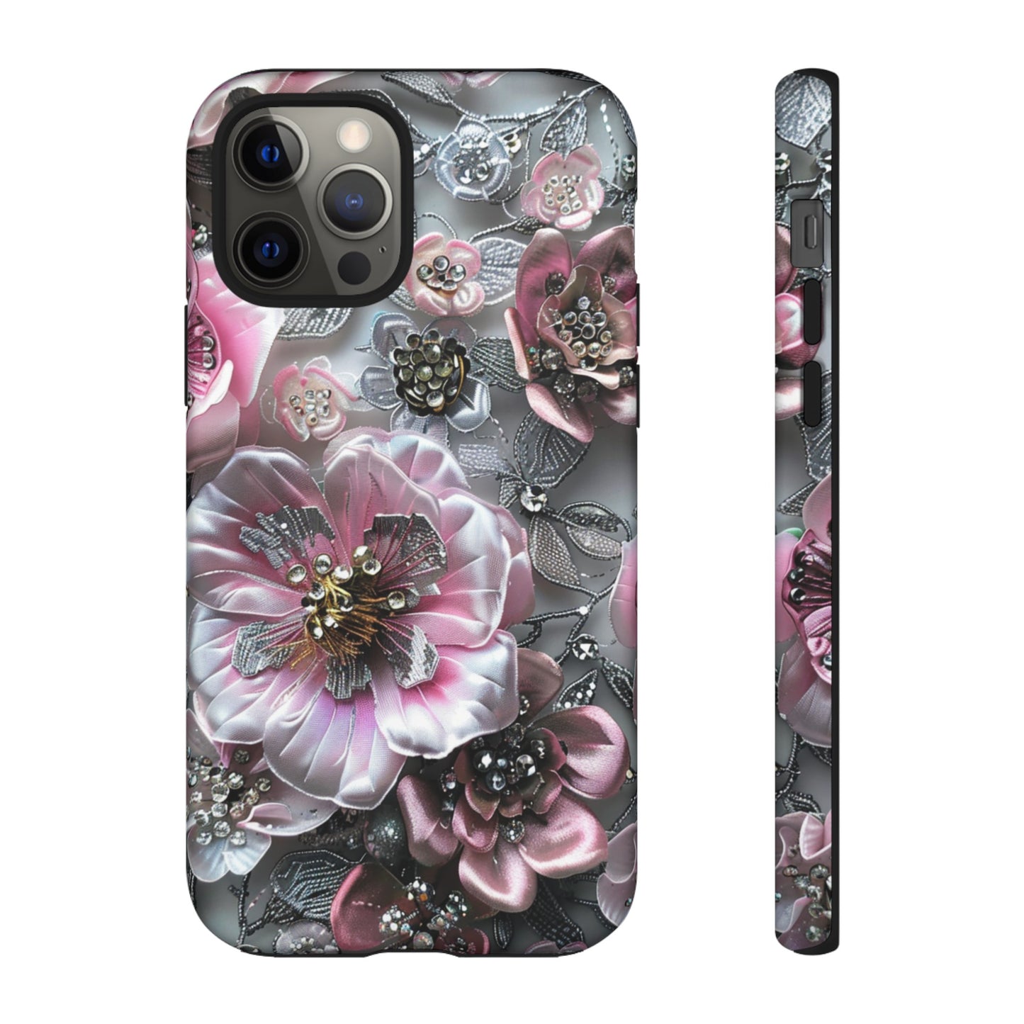 Coquette Aesthetic Floral Art iPhone 15 Case