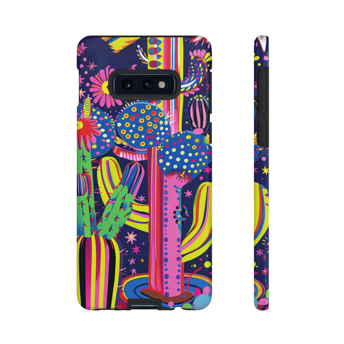 Retro 1960s Psychedelic Cactus Flowers Phone Case