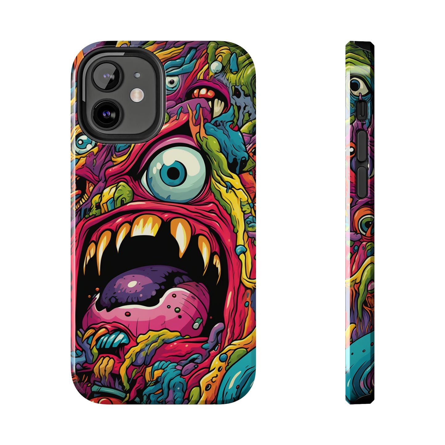 Psychedelic Dive: Monsters in the Mind & Mysteries Under the Bed | iPhone Tough Case