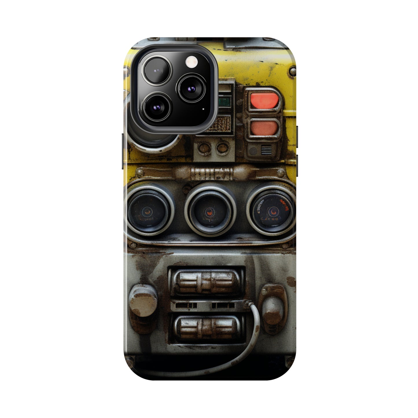 Cyberpunk Fallout Communicator iPhone Case