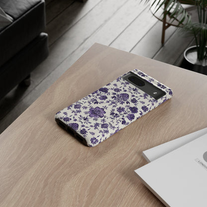 Purple Floral Wildflower Phone Case