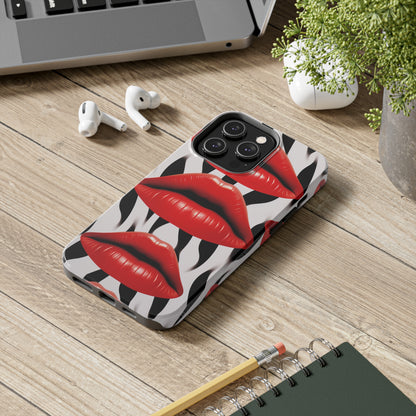 Kiss Lips iPhone Case | Expressive and Playful Design for iPhone 11, 12, 13, 14