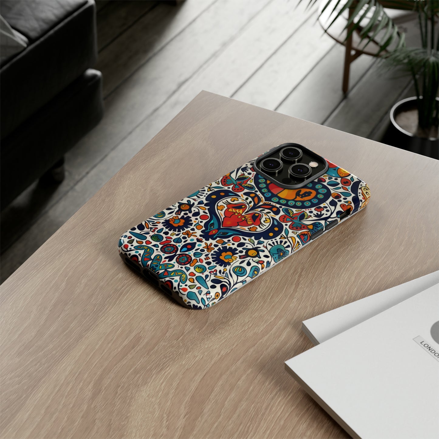 Mexican Style Mural Painting Phone Case