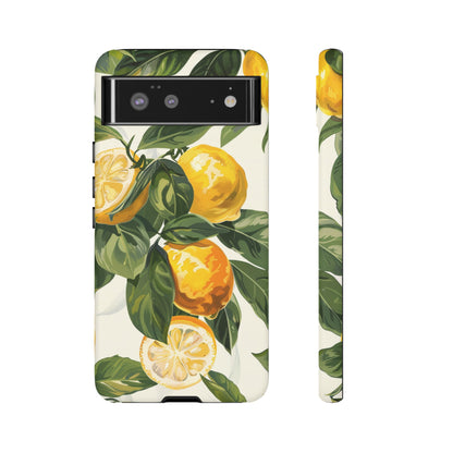 Yellow Lemon Italian  Painting iPhone 13 Case