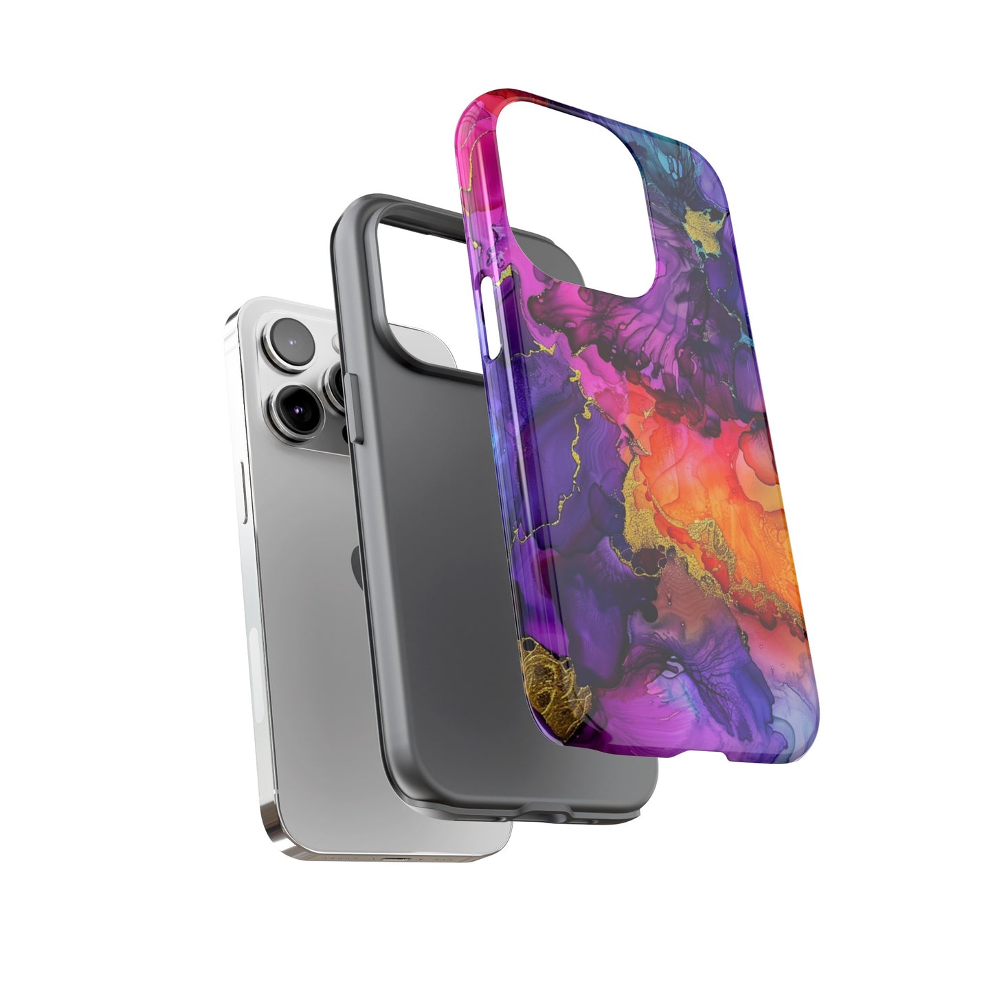 Floral Color Explosion iPhone 12 Case