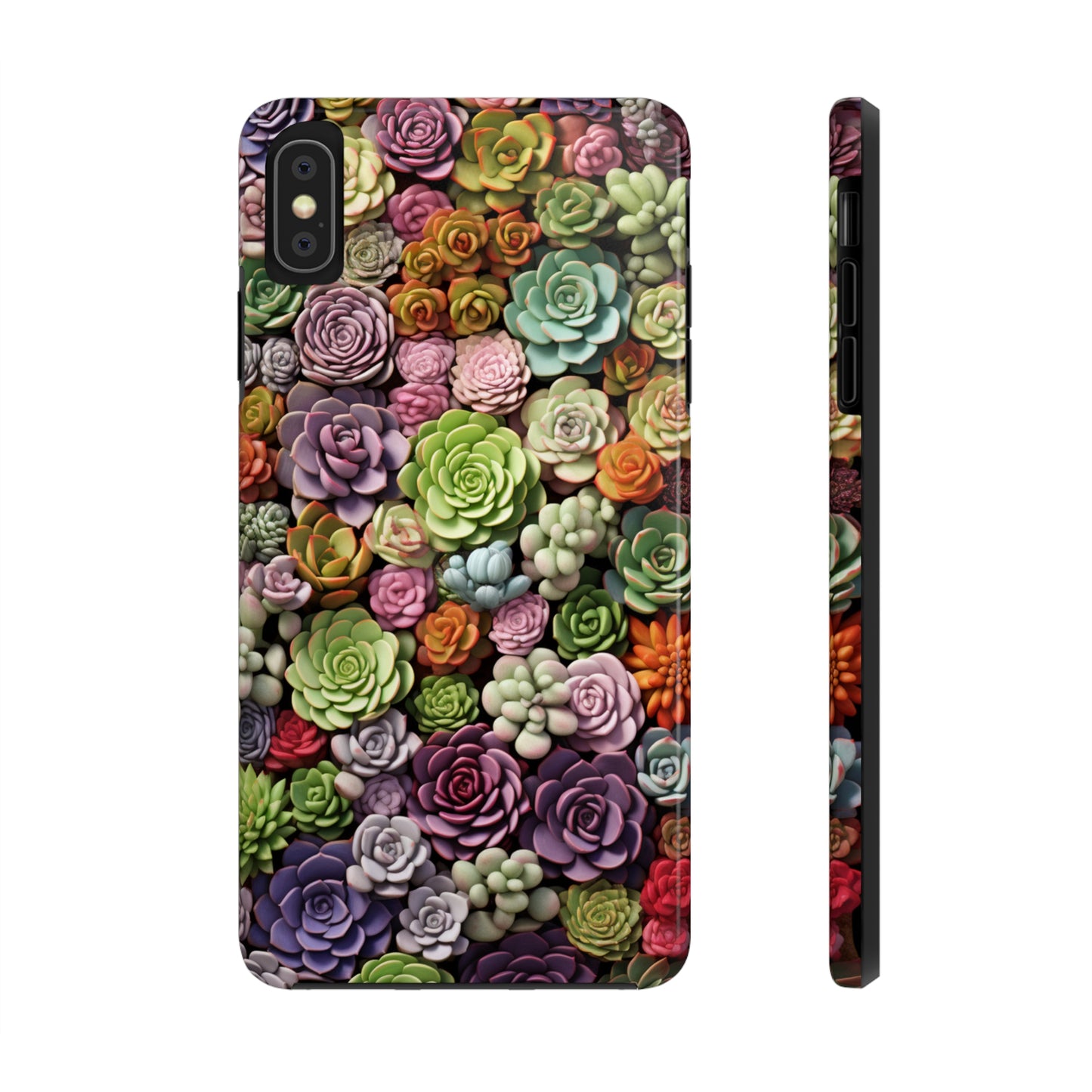 Succulent Desert Cactus Floral iPhone Case | Embrace the Beauty of Arid Elegance