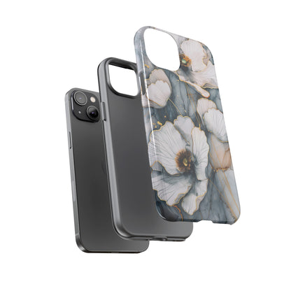 Flowers and Gold Phone Case