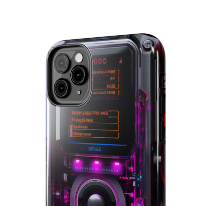 Cyberpunk Techno Gadget iPhone Case