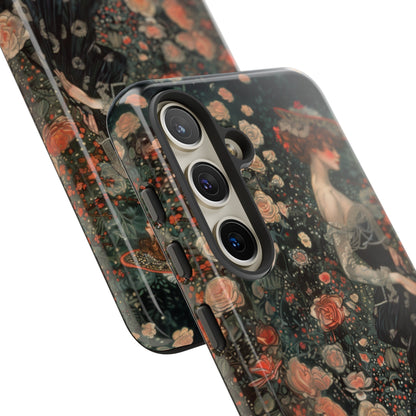 Art Nouveau French Floral Beauty Painting Phone Case