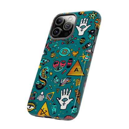 UFOs and Ancient Egypt Talisman Collage Phone Case