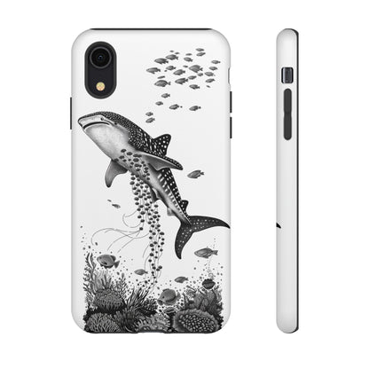 Whale Shark, Turtle, Manta Ray Phone Case