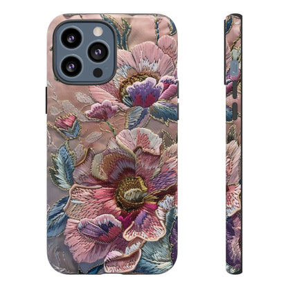 Coquette Embroidery Aesthetic Floral iPhone 14 Case